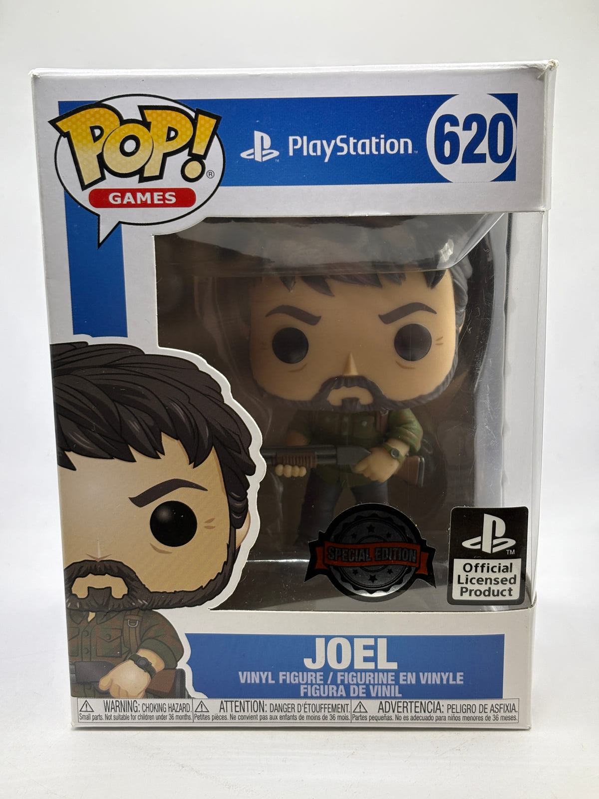 Funko POP! Games Playstation #620 Joel Vinyl Figure Special Edition image 1