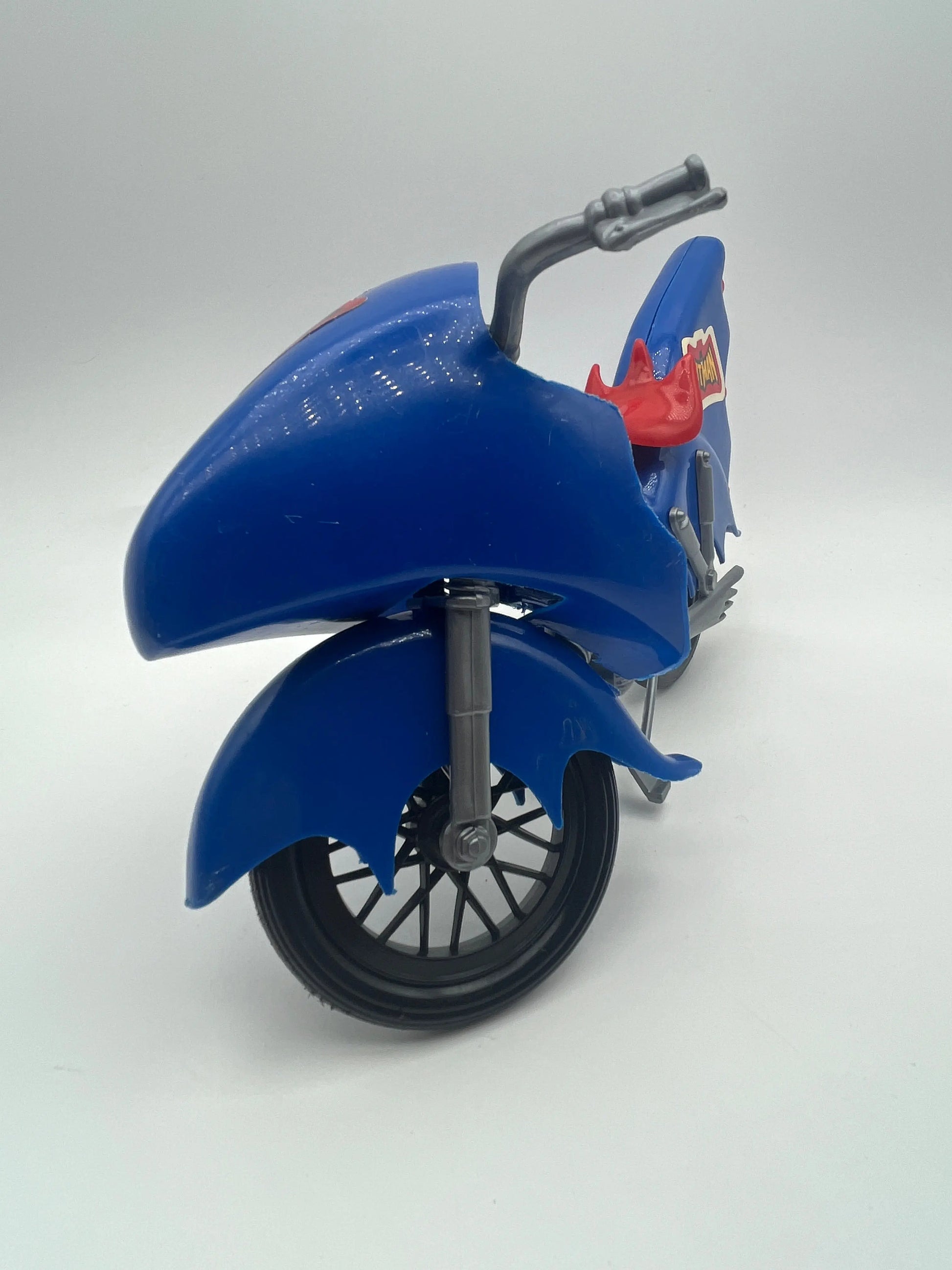 MEGO Batman Blue Batcycle 1974  Damaged Broken 70s Bicycle FRENLY BRICKS - Open 7 Days