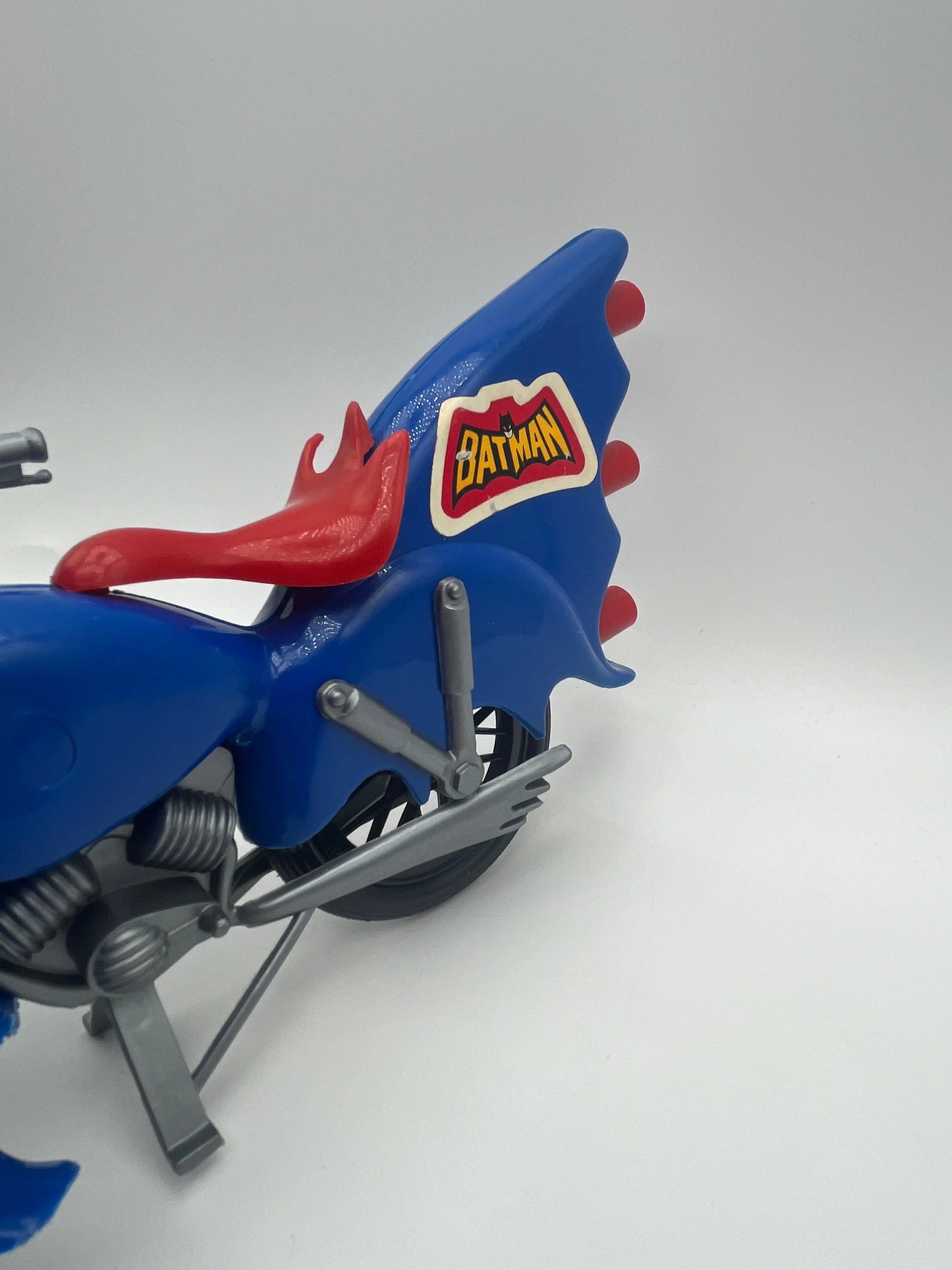 MEGO Batman Blue Batcycle 1974  Damaged Broken 70s Bicycle FRENLY BRICKS - Open 7 Days