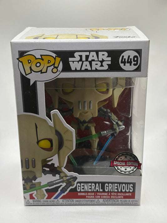 Funko POP! Star Wars #449 General Grievous Special Edition FRENLY BRICKS - Open 7 Days
