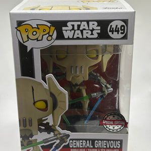 Funko POP! Star Wars #449 General Grievous Special Edition FRENLY BRICKS - Open 7 Days