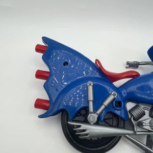 MEGO Batman Blue Batcycle 1974  Damaged Broken 70s Bicycle FRENLY BRICKS - Open 7 Days