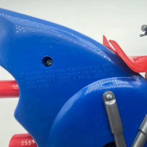 MEGO Batman Blue Batcycle 1974  Damaged Broken 70s Bicycle FRENLY BRICKS - Open 7 Days