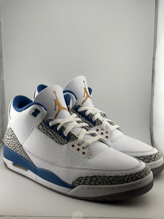 Air Jordan 3 Retro Washington Wizards - CT8532 148 SIZE US 15 USED FRENLY BRICKS - Open 7 Days