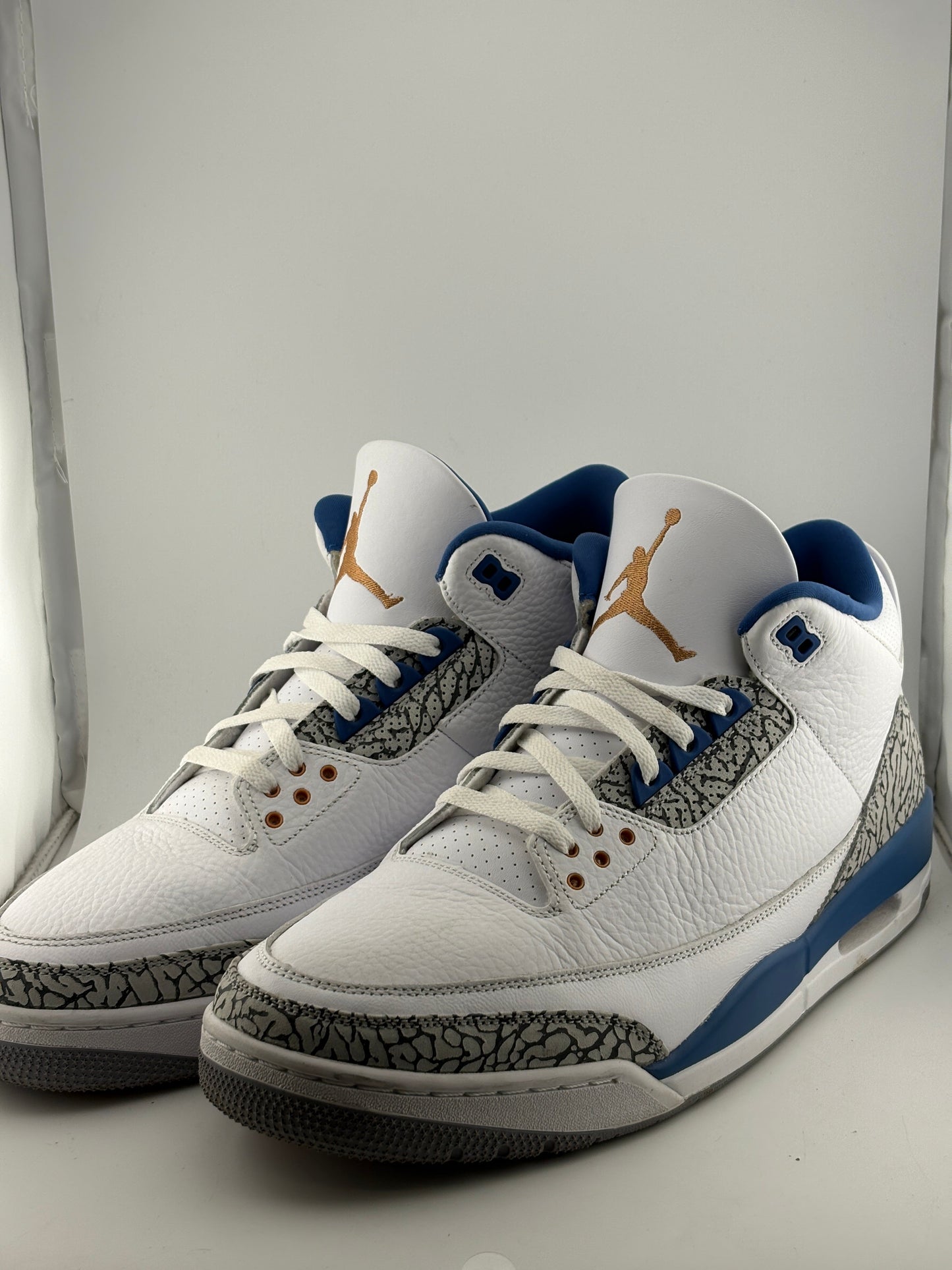 Air Jordan 3 Retro Washington Wizards - CT8532 148 SIZE US 15 USED FRENLY BRICKS - Open 7 Days