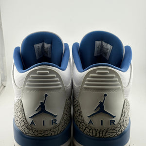Air Jordan 3 Retro Washington Wizards - CT8532 148 SIZE US 15 USED FRENLY BRICKS - Open 7 Days