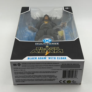 McFarlane Toys DC Multiverse - Black Adam with Cloak Sealed and New FRENLY BRICKS - Open 7 Days