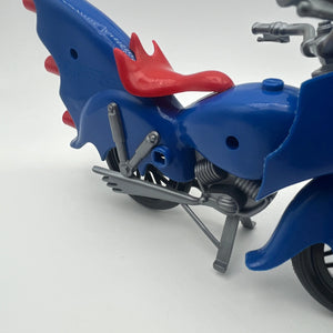 MEGO Batman Blue Batcycle 1974  Damaged Broken 70s Bicycle FRENLY BRICKS - Open 7 Days