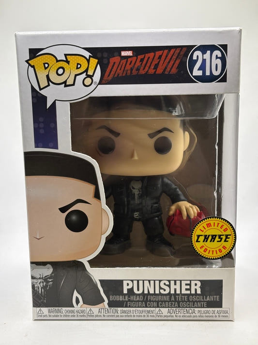 Funko POP! Marvel Daredevil #216 Punisher Limited Chase Edition Bobble-Head