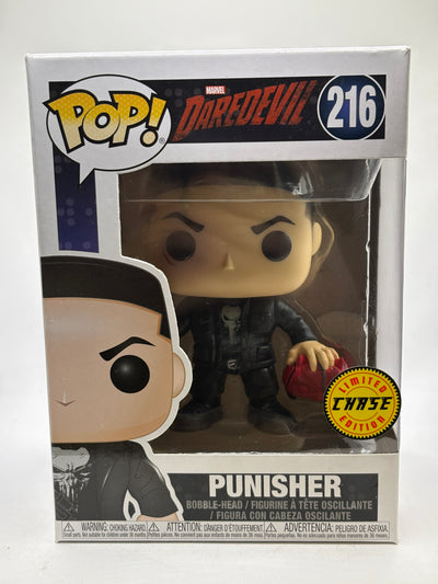 Funko POP! Marvel Daredevil #216 Punisher Limited Chase Edition Bobble-Head