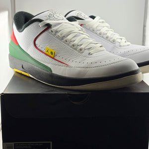 Air Jordan 2 Retro Low Q54 FN7686 100 SIZE US 15 USED FRENLY BRICKS - Open 7 Days