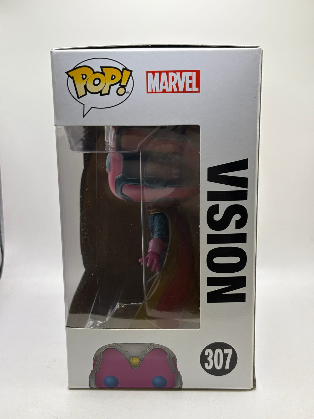 Funko POP! Marvel Avengers #307 Vision Vinyl Bobble-Head - photo 2 image 2