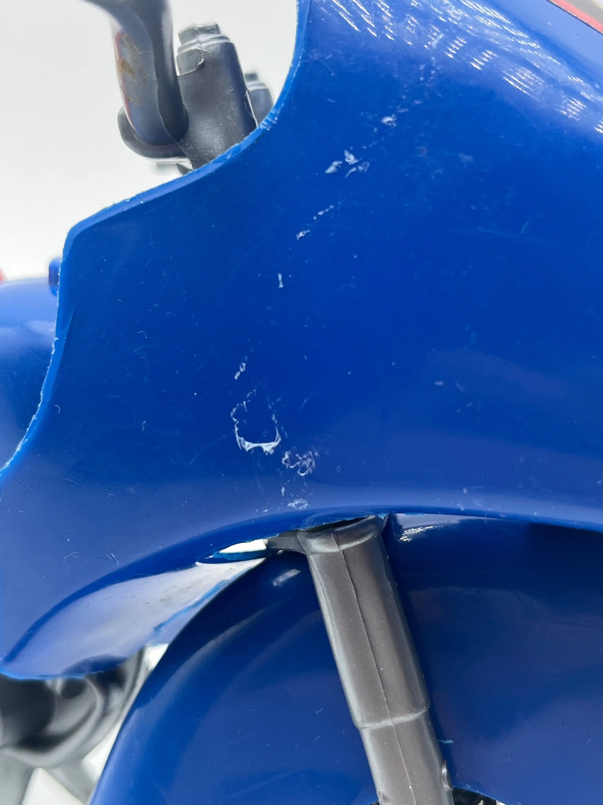 MEGO Batman Blue Batcycle 1974  Damaged Broken 70s Bicycle FRENLY BRICKS - Open 7 Days