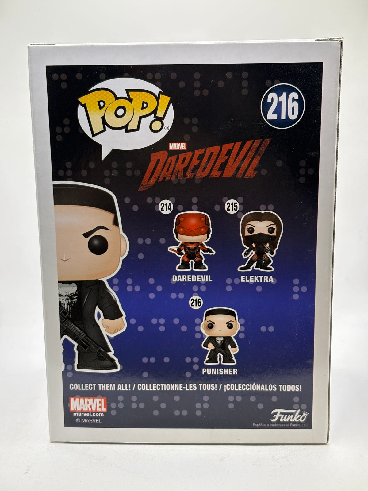 Funko POP! Marvel Daredevil #216 Punisher Limited Chase Edition Bobble-Head image 3