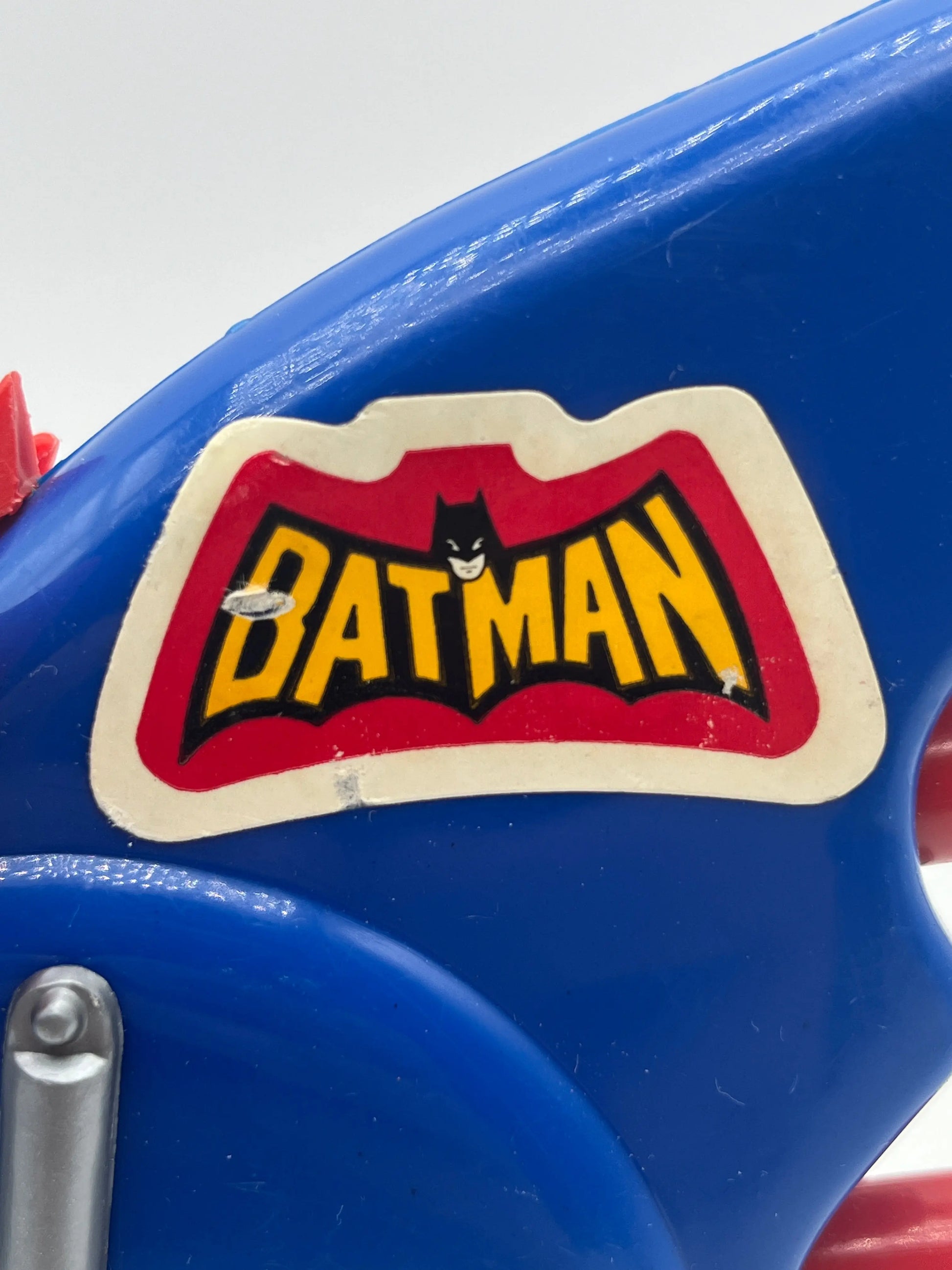 MEGO Batman Blue Batcycle 1974  Damaged Broken 70s Bicycle FRENLY BRICKS - Open 7 Days