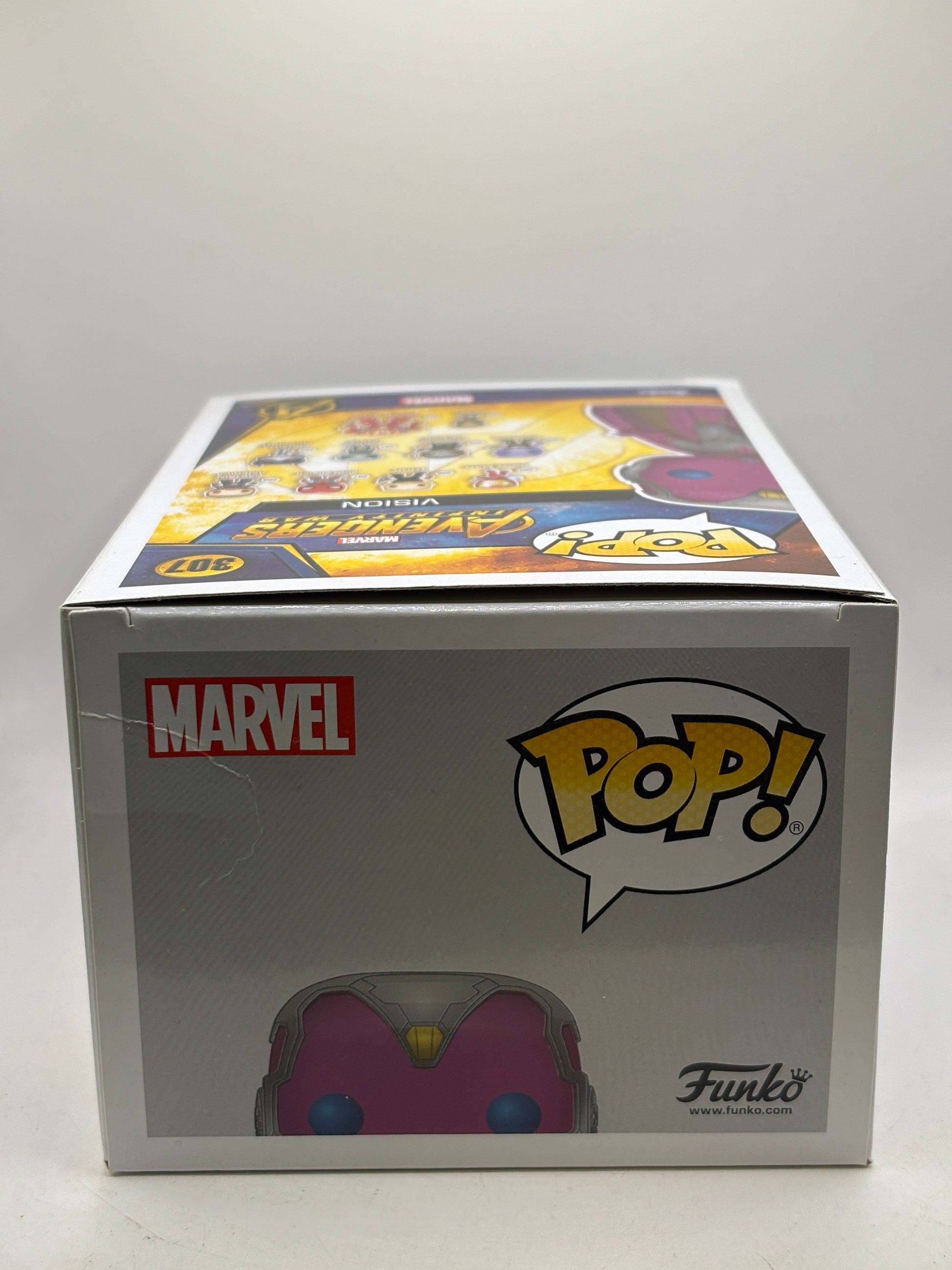 Funko POP! Marvel Avengers #307 Vision Vinyl Bobble-Head image 5