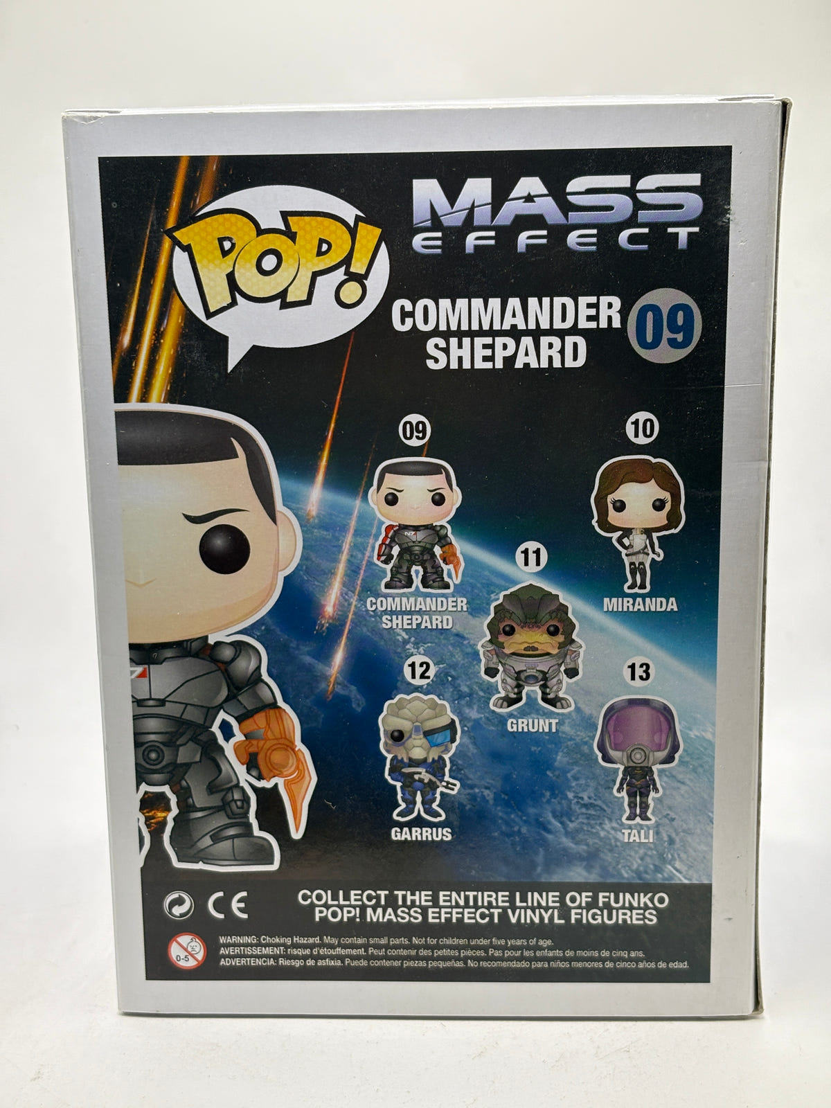 Funko POP! Mass Effect #09 Commander Shepard Vinyl Figure image 3