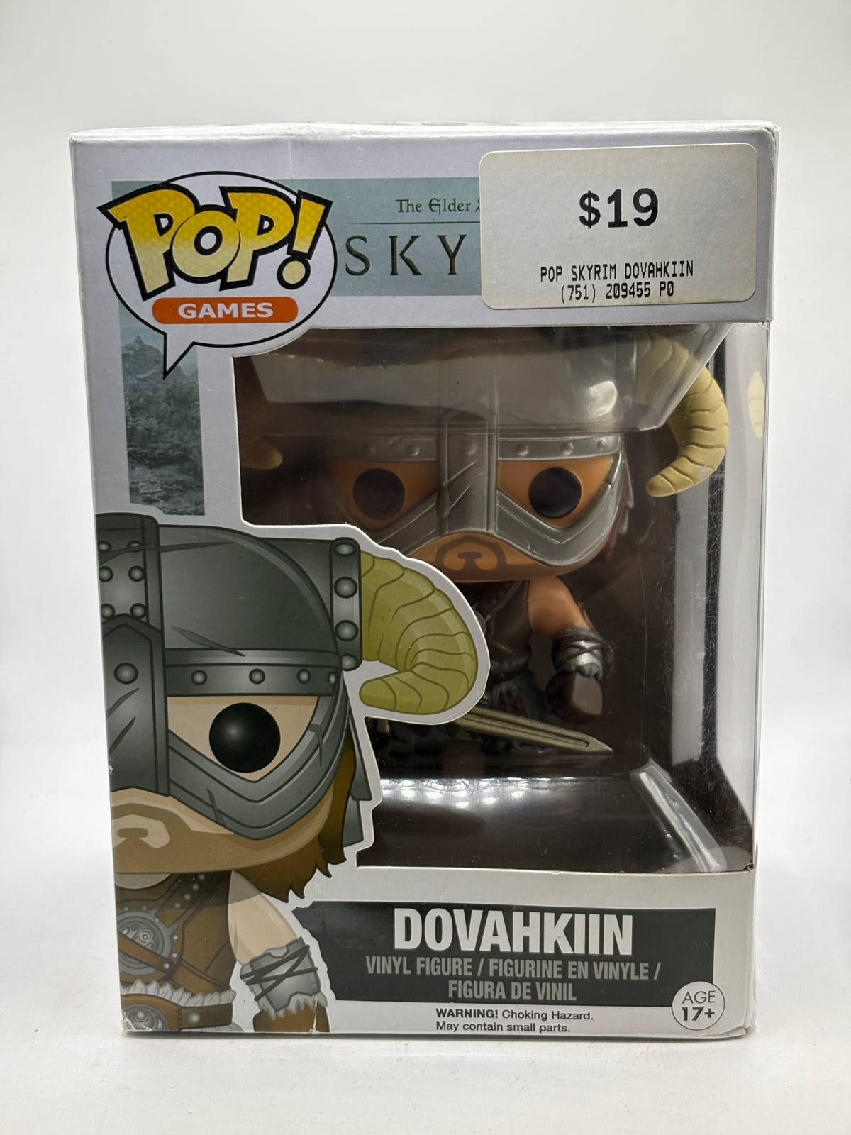Funko POP! Games Skyrim #57 Dovahkiin Vinyl Figure image 1