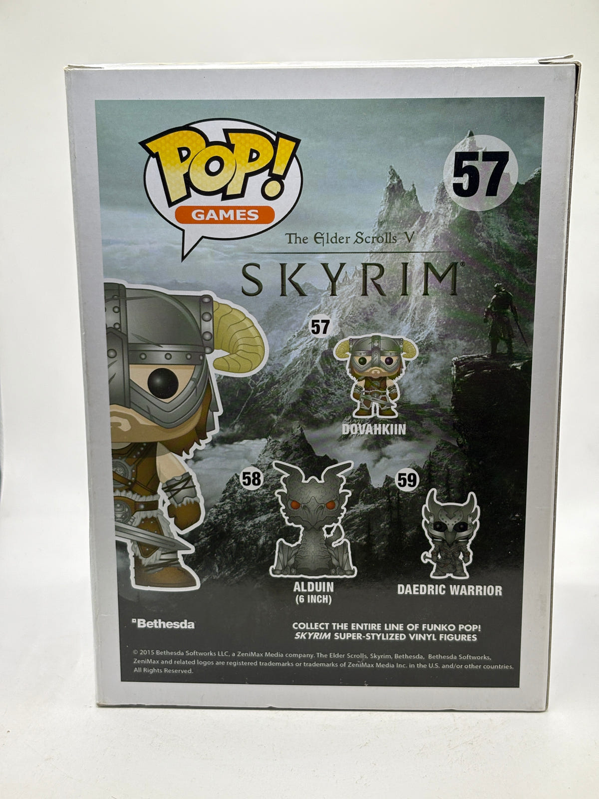 Funko POP! Games Skyrim #57 Dovahkiin Vinyl Figure image 3