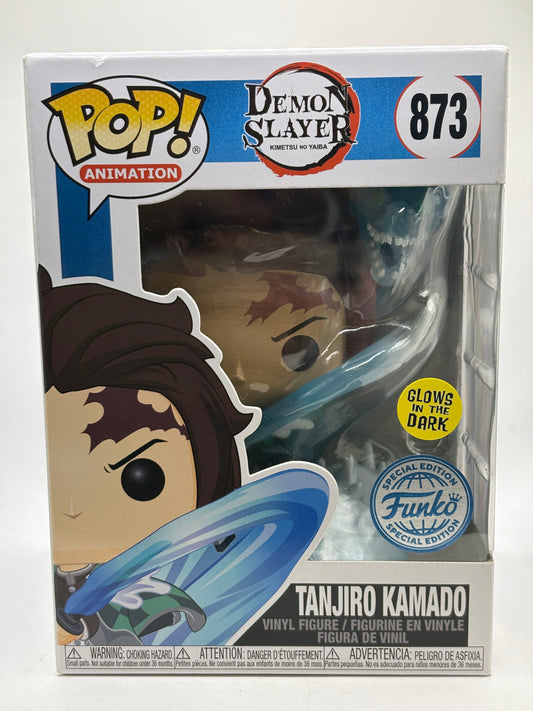 Funko POP! Animation Demon Slayer #873 Tanjiro Kamado Vinyl Figure Glow SE - photo 1