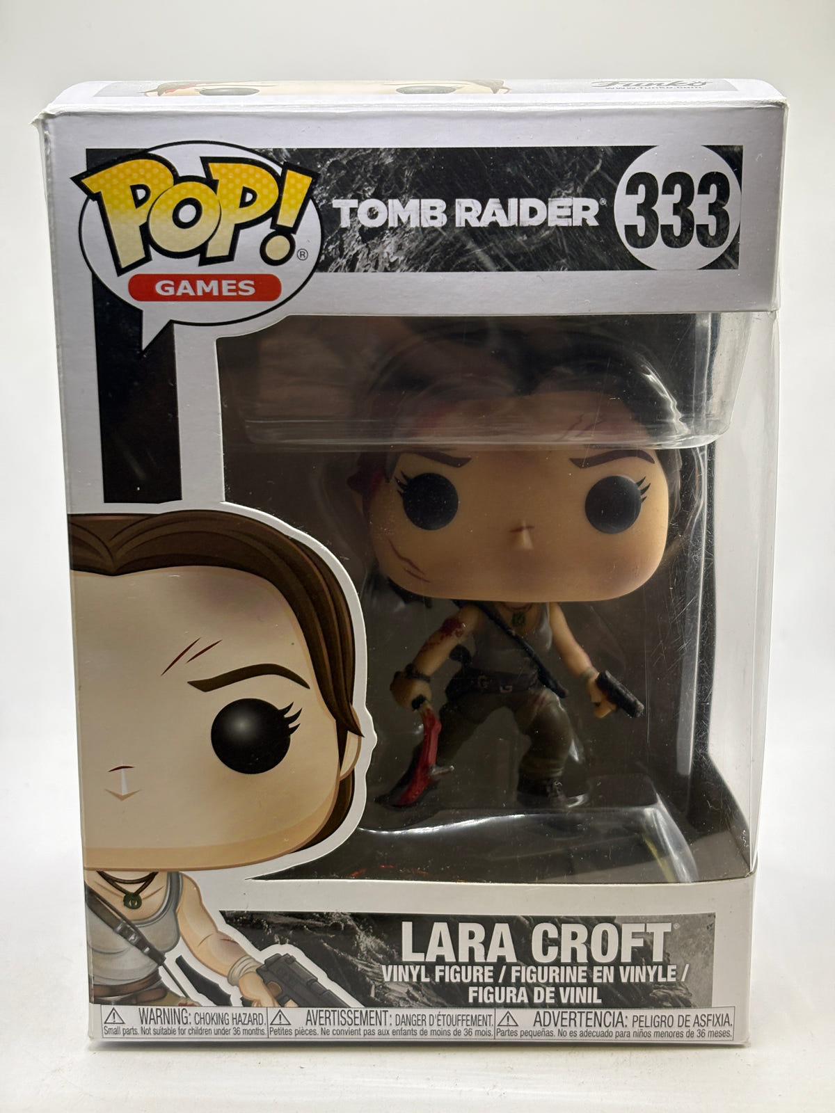 Funko POP! Games Tomb Raider #333 Lara Croft Vinyl Figure image 1