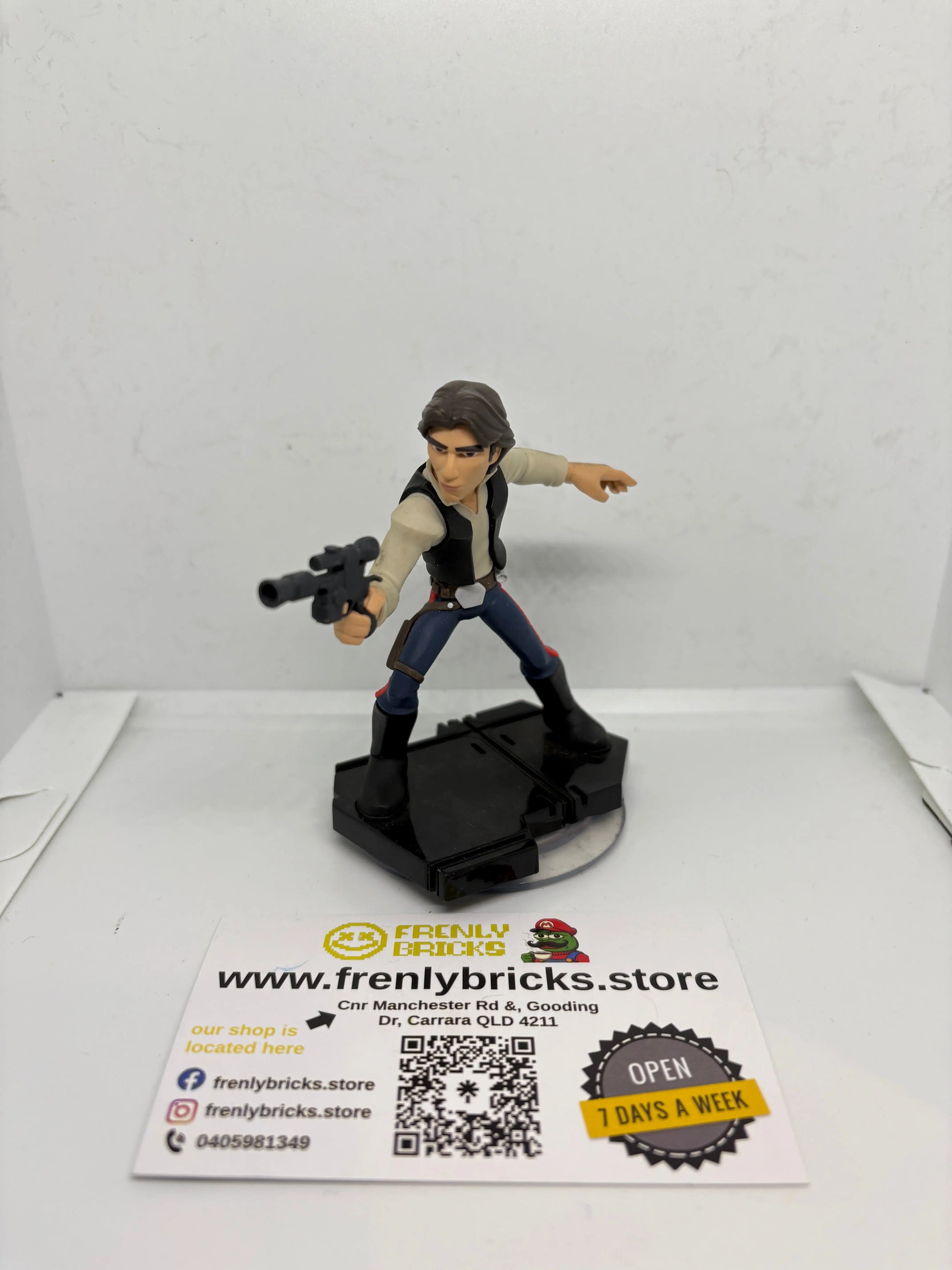Disney Infinity 3.0 Star Wars Han Solo Character - Figurine FRENLY BRICKS - Open 7 Days