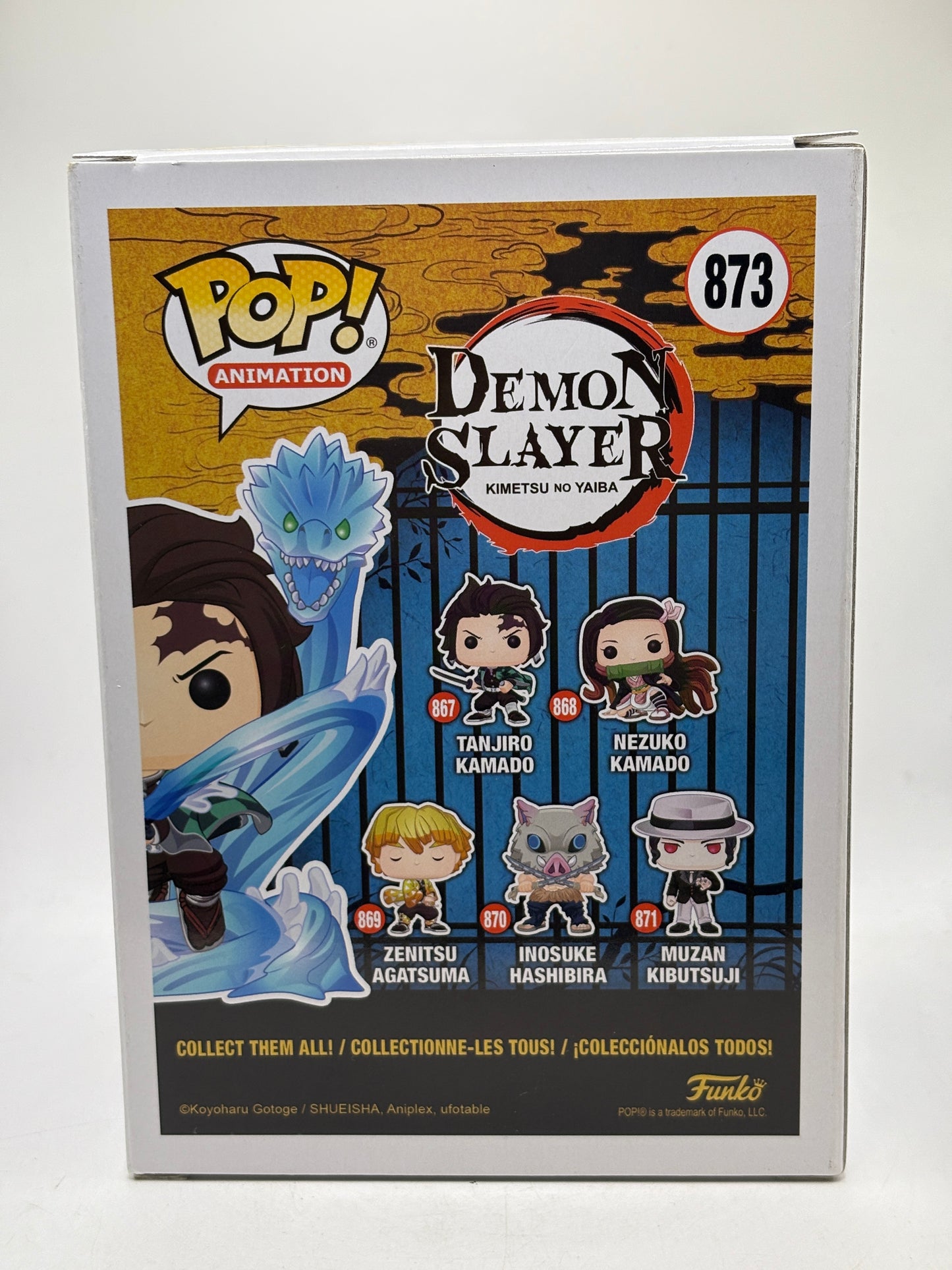 Funko POP! Animation Demon Slayer #873 Tanjiro Kamado Vinyl Figure Glow SE