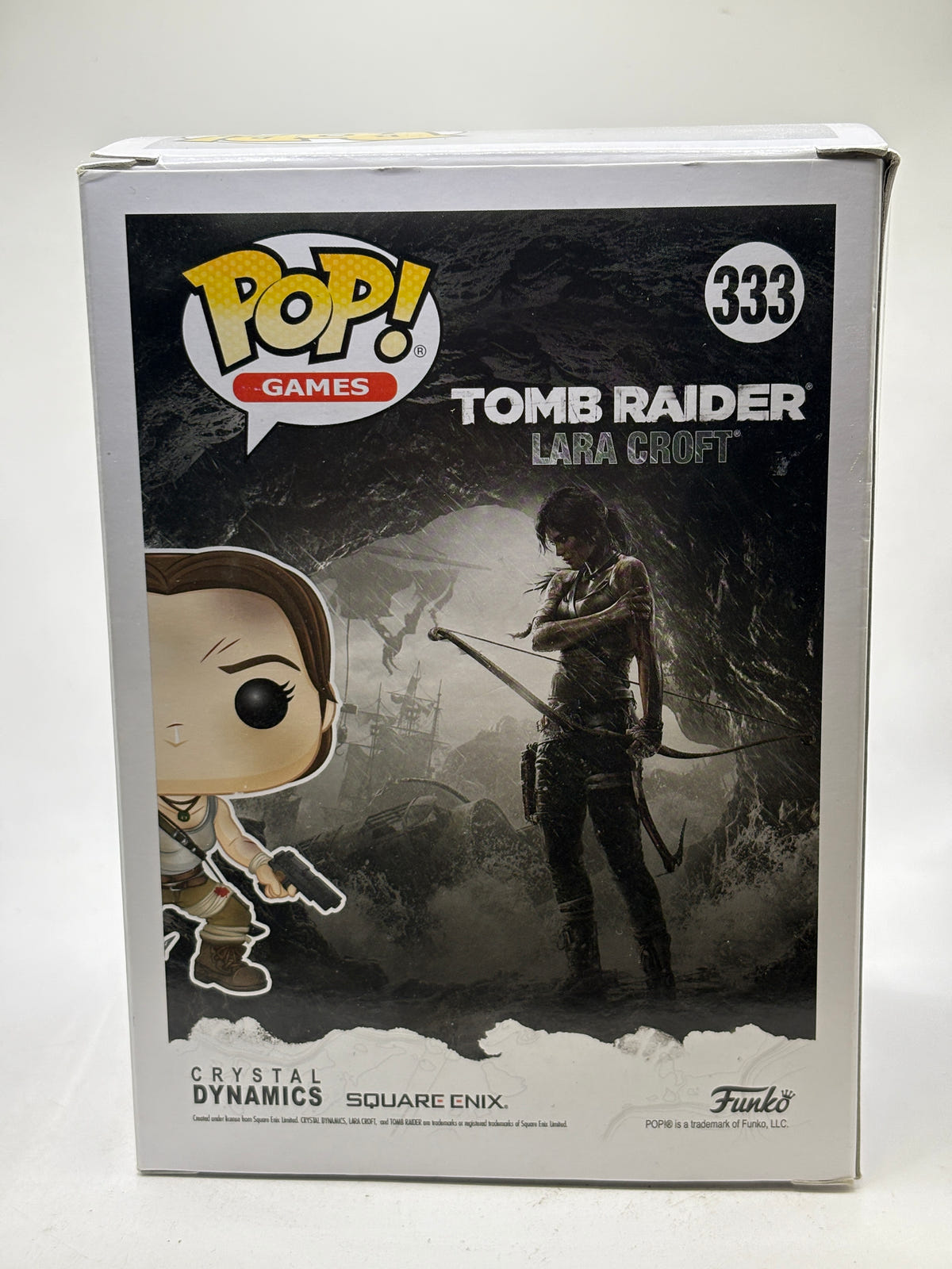 Funko POP! Games Tomb Raider #333 Lara Croft Vinyl Figure image 3