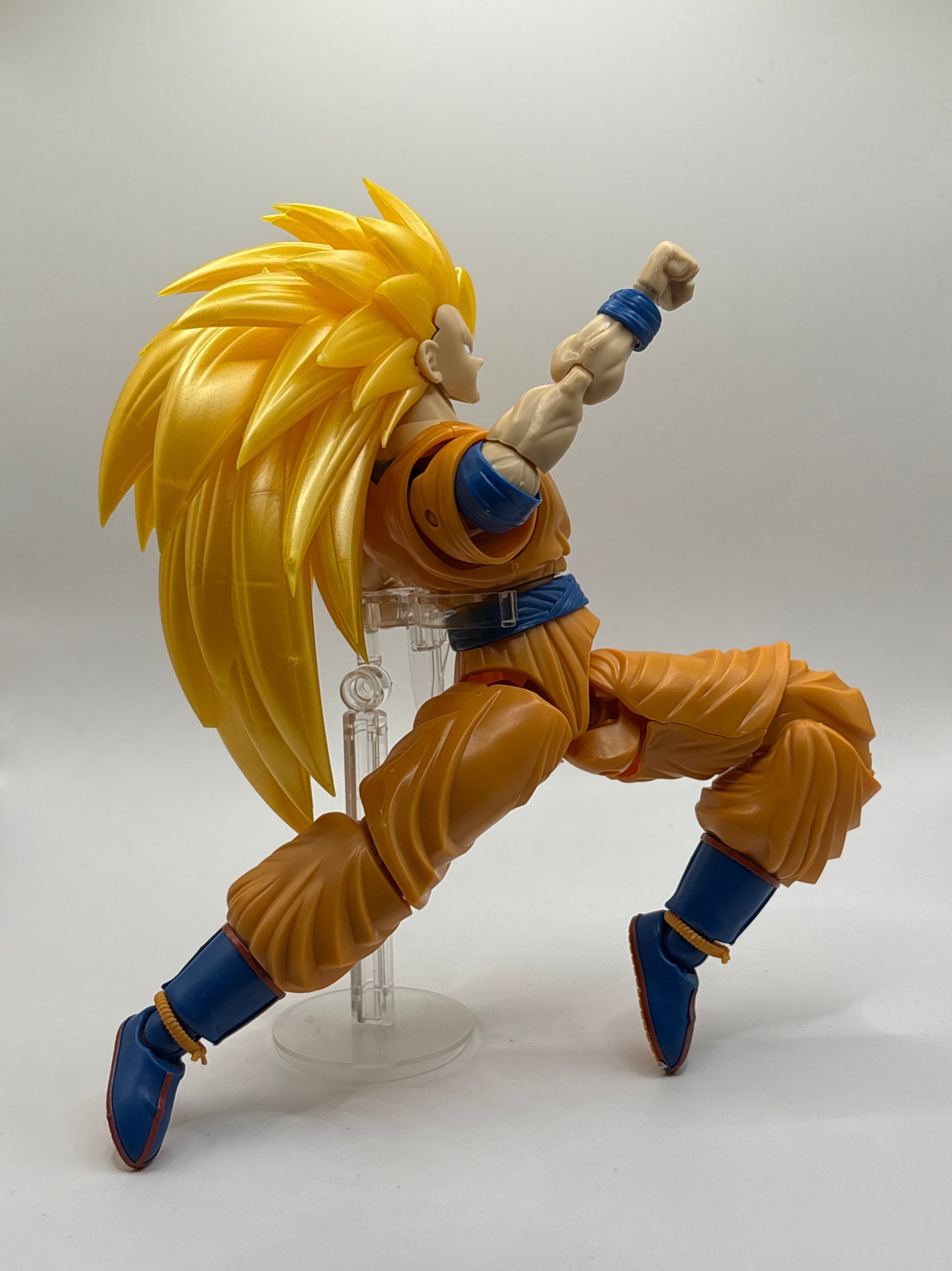 Bandai Figure-Rise Standard Dragon Ball Z Super Saiyan 3 Goku Model Kit Loose FRENLY BRICKS - Open 7 Days