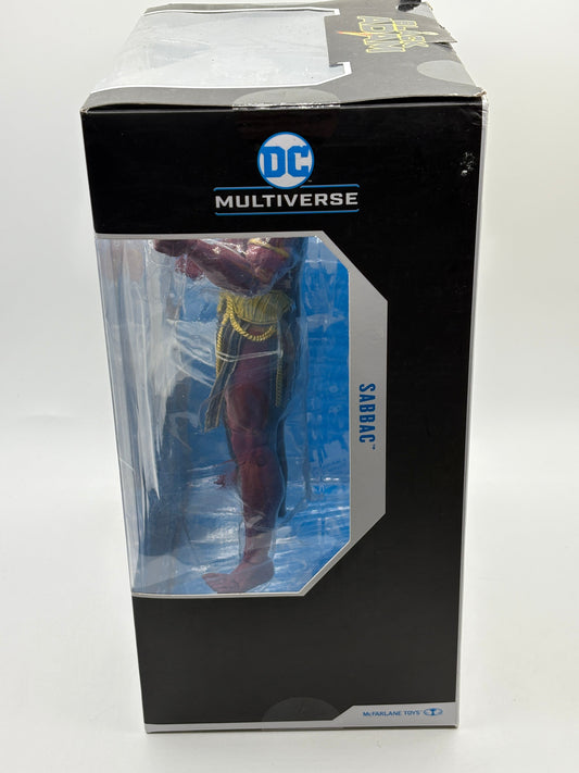 McFarlane Toys DC Multiverse - Black Adam Sabbac Figure New and Sealed FRENLY BRICKS - Open 7 Days