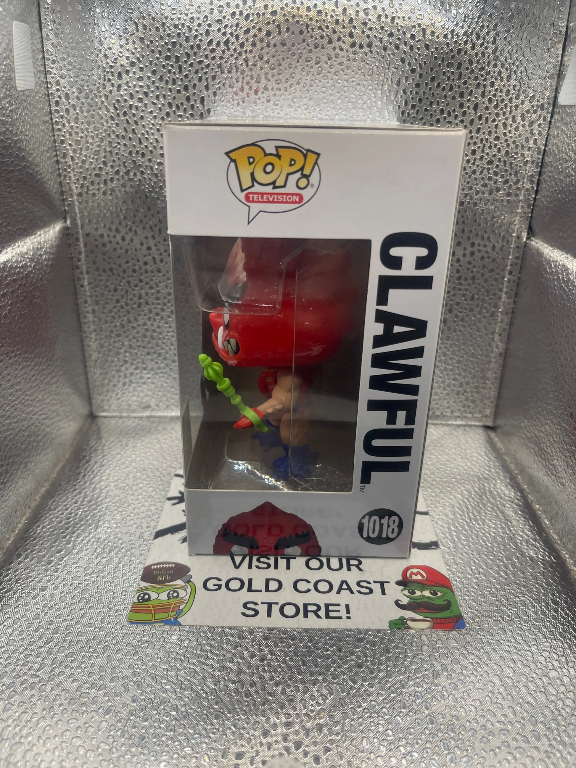 Television Funko Pop  Clawful  Masters of the Universe SDCC Excl - No. 1018 FRENLY BRICKS - Open 7 Days