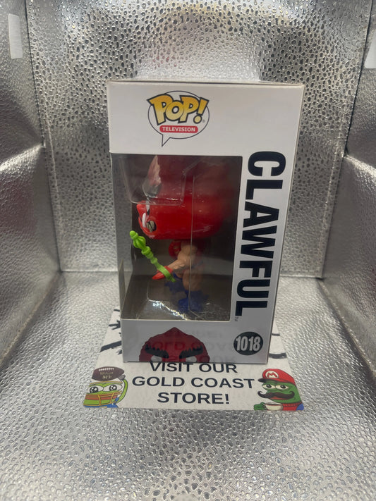 Television Funko Pop  Clawful  Masters of the Universe SDCC Excl - No. 1018 FRENLY BRICKS - Open 7 Days