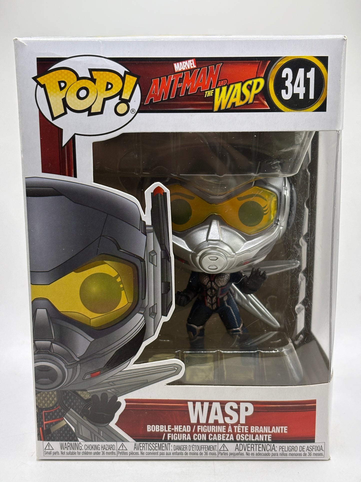 Funko POP! Marvel Ant Man & Wasp #341 Wasp Bobble-Head