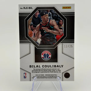 2023-24 Panini Obsidian Bilal Coulibaly Auto Patch RC Electric Etch Green /25 RPA FRENLY BRICKS - Open 7 Days