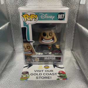 Funko POP! Disney Nightmare Before Christmas Mayor #807 Vinyl Diamond Special Ed FRENLY BRICKS - Open 7 Days