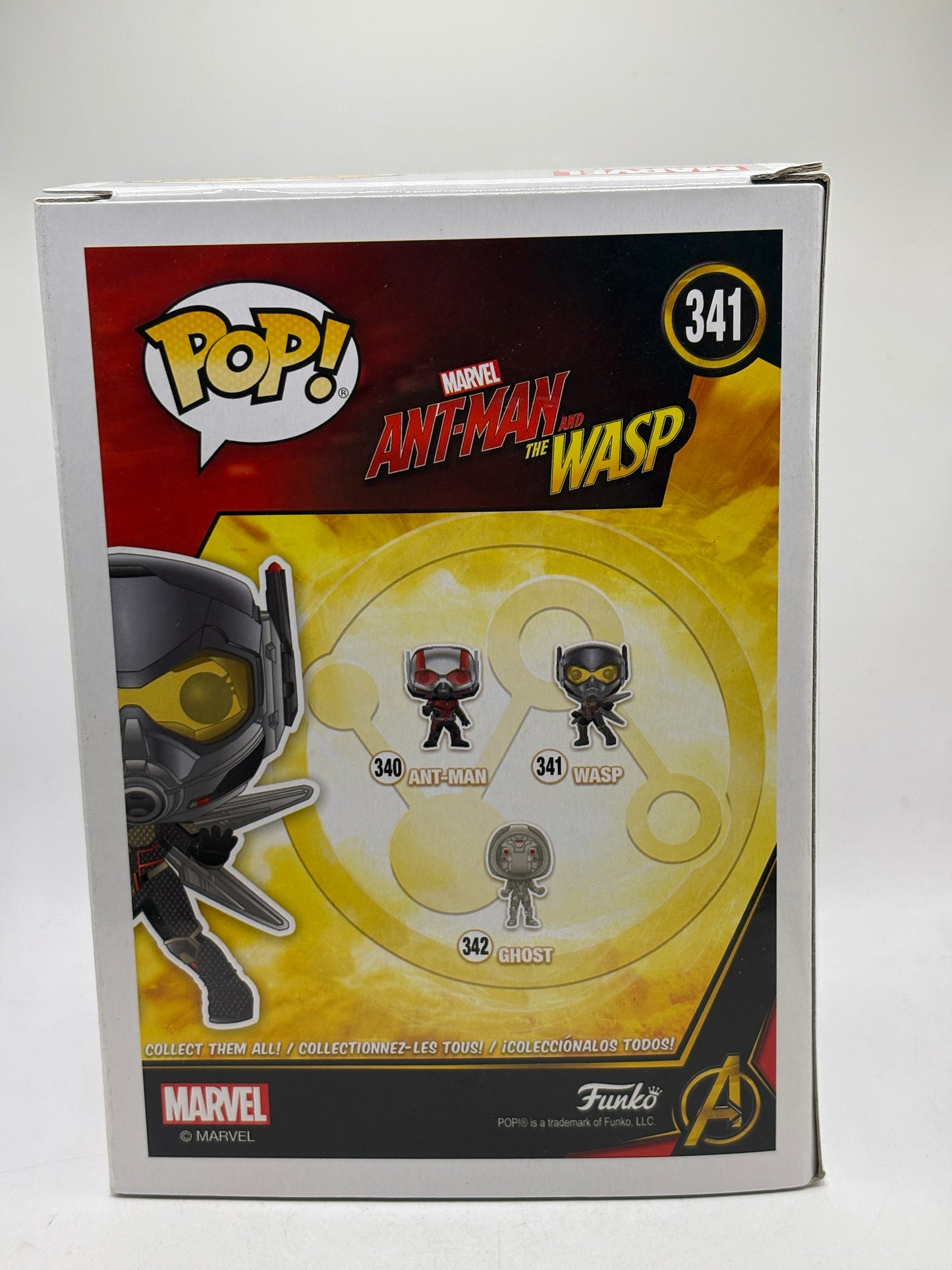 Funko POP! Marvel Ant Man & Wasp #341 Wasp Bobble-Head