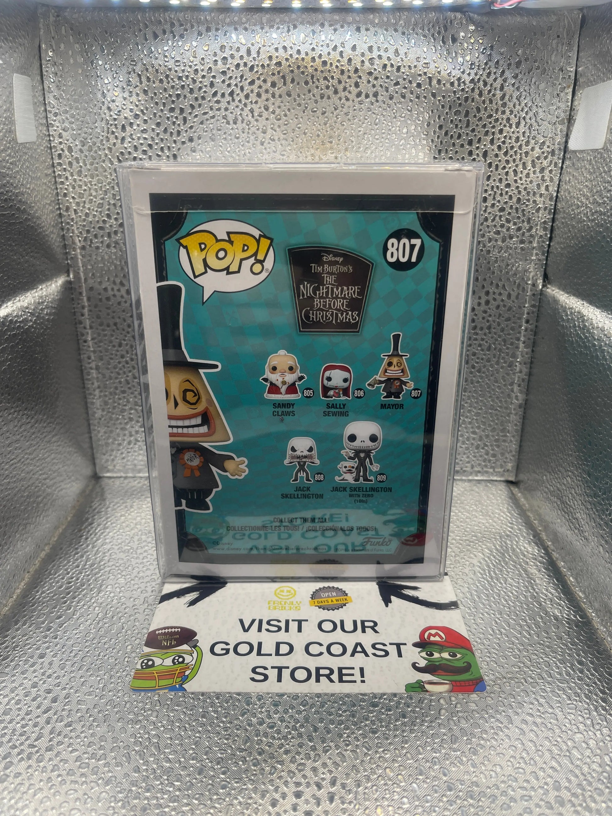 Funko POP! Disney Nightmare Before Christmas Mayor #807 Vinyl Diamond Special Ed FRENLY BRICKS - Open 7 Days