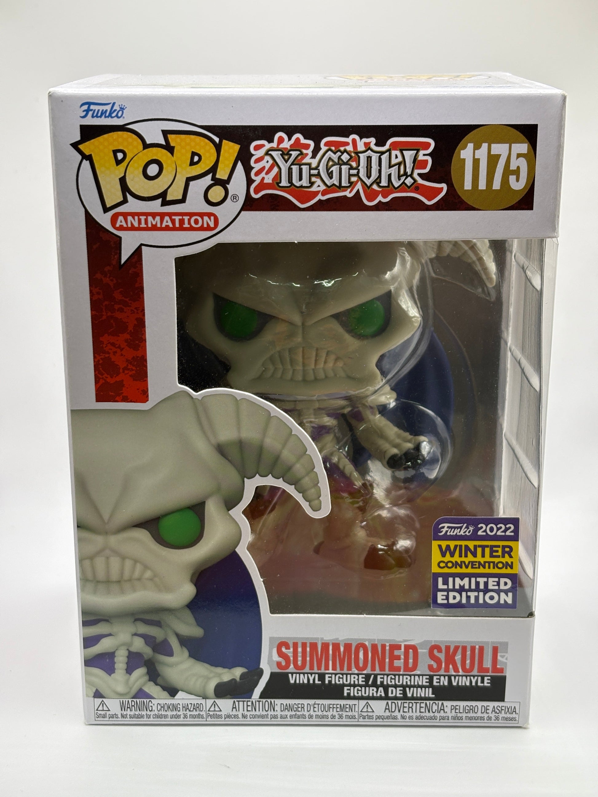 Funko POP! Animation Yu-Gi-Oh! #1175 Summoned Skull 2022 Winter FRENLY BRICKS - Open 7 Days