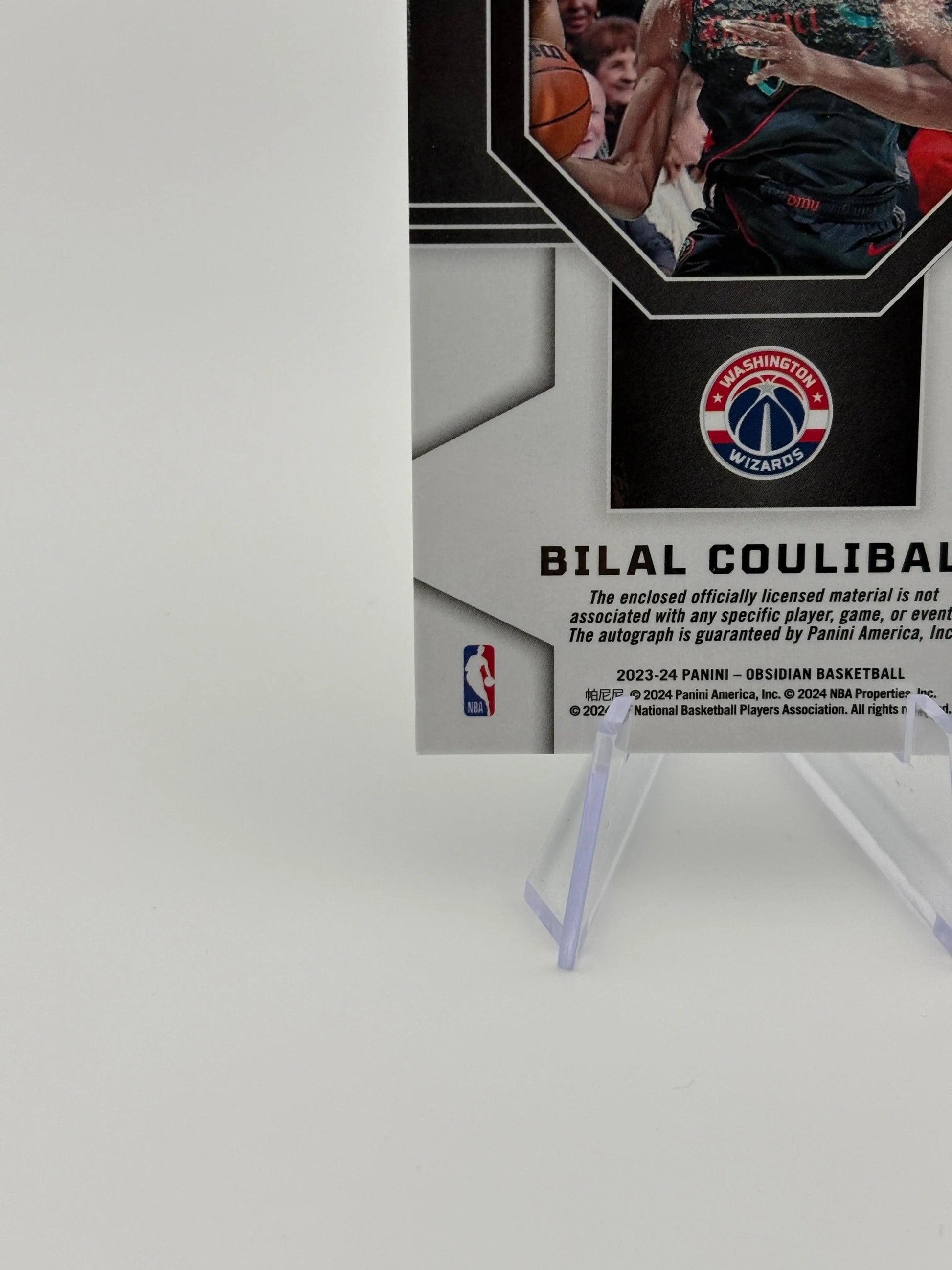 2023-24 Panini Obsidian Bilal Coulibaly Auto Patch RC Electric Etch Green /25 RPA FRENLY BRICKS - Open 7 Days