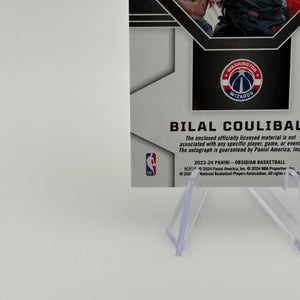 2023-24 Panini Obsidian Bilal Coulibaly Auto Patch RC Electric Etch Green /25 RPA FRENLY BRICKS - Open 7 Days