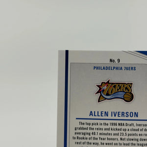 2023-24 Panini Donruss Elite Basketball Allen Iverson 13/24 International Hyper Green FRENLY BRICKS - Open 7 Days