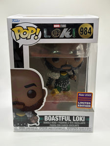Funko POP! Marvel Loki #984 Boastful Loki 2022 Wondrous Convention