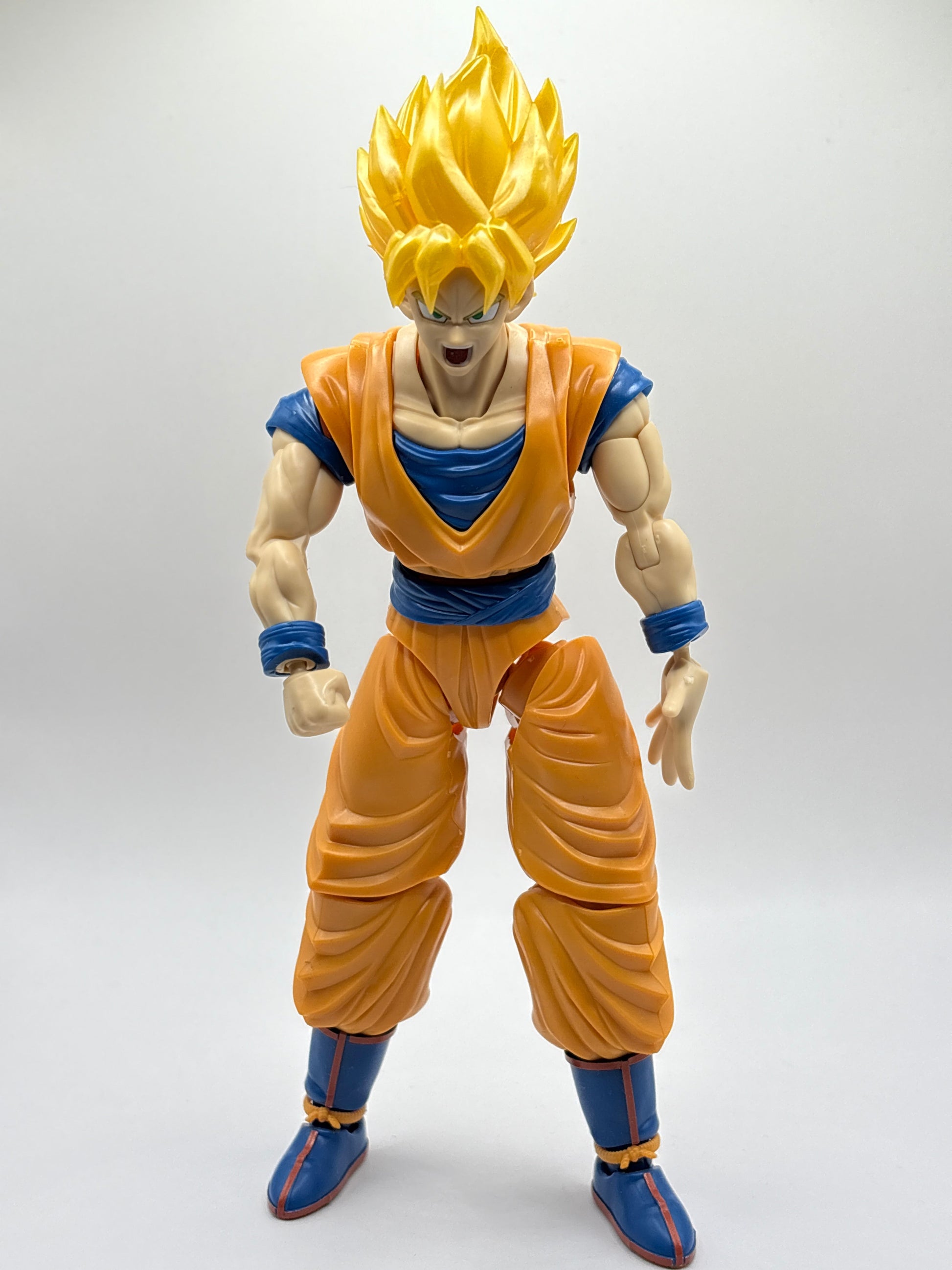 Bandai Figure-Rise Standard Dragon Ball Z Super Saiyan Goku Model Kit Loose FRENLY BRICKS - Open 7 Days