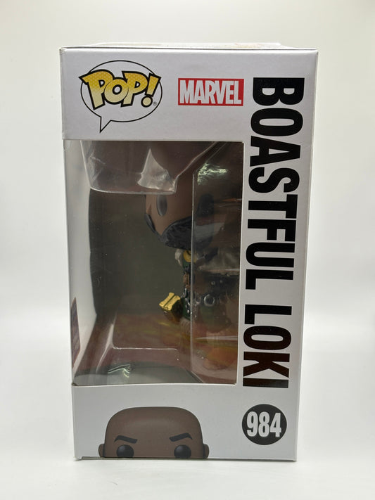 Funko POP! Marvel Loki #984 Boastful Loki 2022 Wondrous Convention FRENLY BRICKS - Open 7 Days