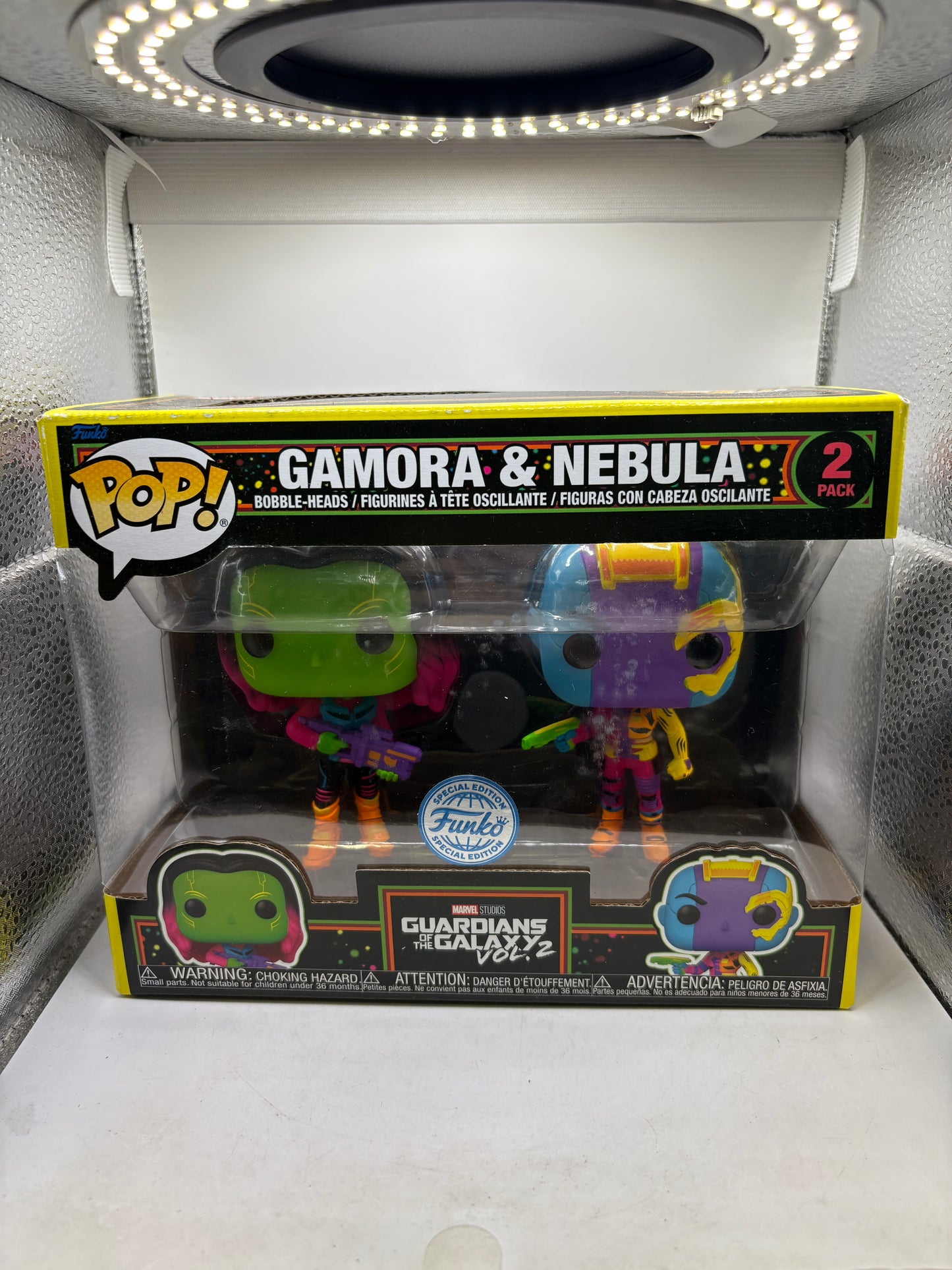 Funko POP! Marvel Guardians of the Galaxy 2 Pack Gamora & Nebula