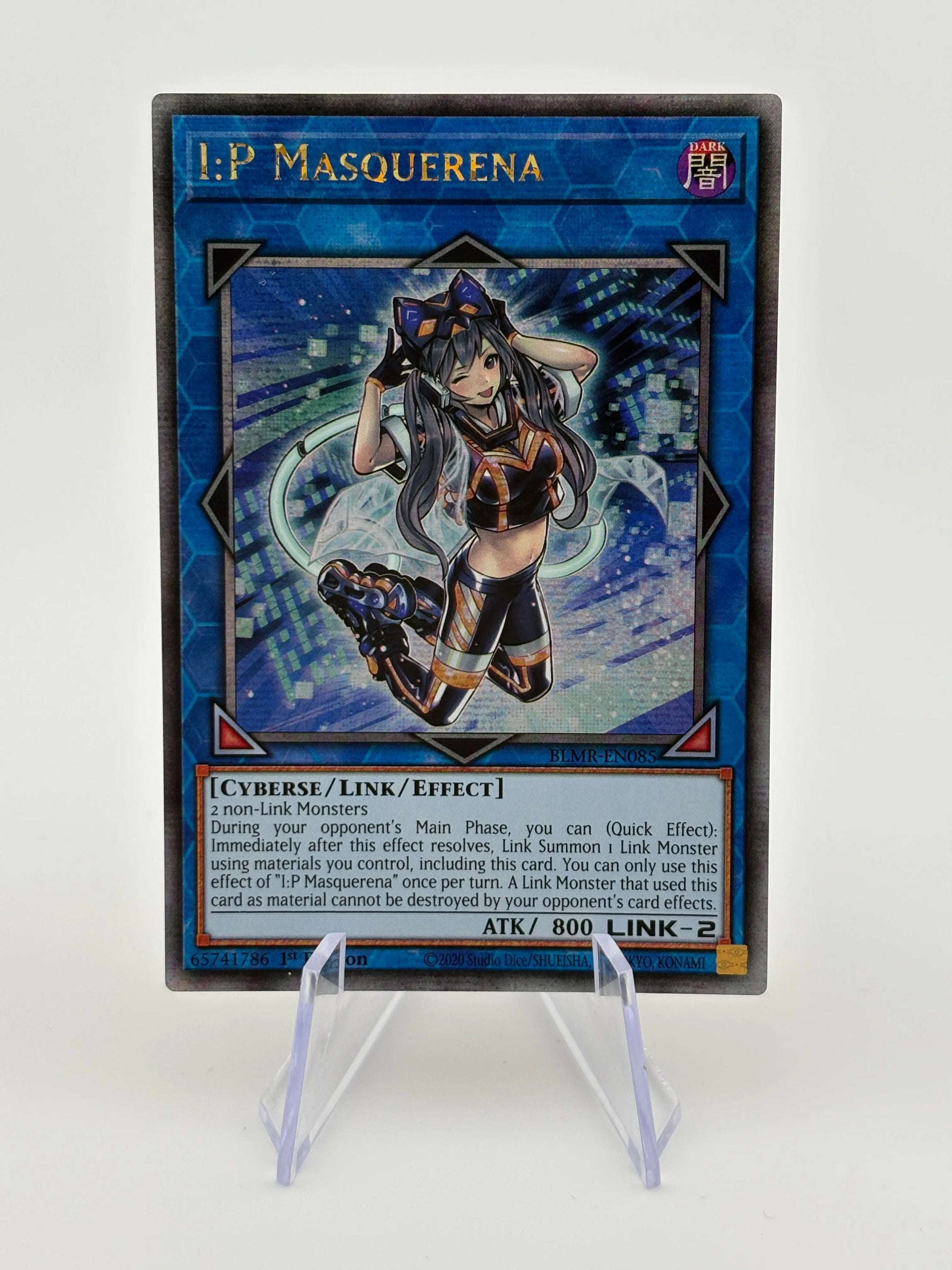 2023 YUGIOH BLMR-EN085 QUARTER CENTURY SECRET I:P MASQUERENA 1ST ED NM FRENLY BRICKS - Open 7 Days