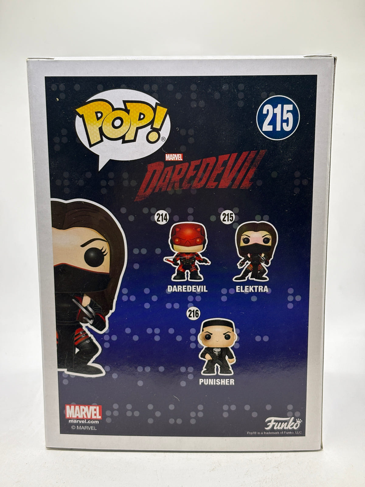 Funko POP! Marvel Daredevil #215 Elektra Vinyl Bobble-Head image 3