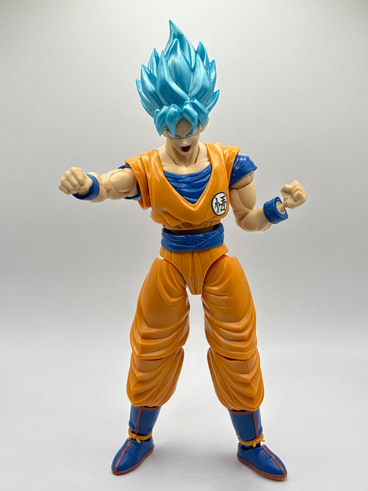 Bandai Figure-Rise Standard Dragon Ball Super SSGSS Goku Model Kit Loose FRENLY BRICKS - Open 7 Days