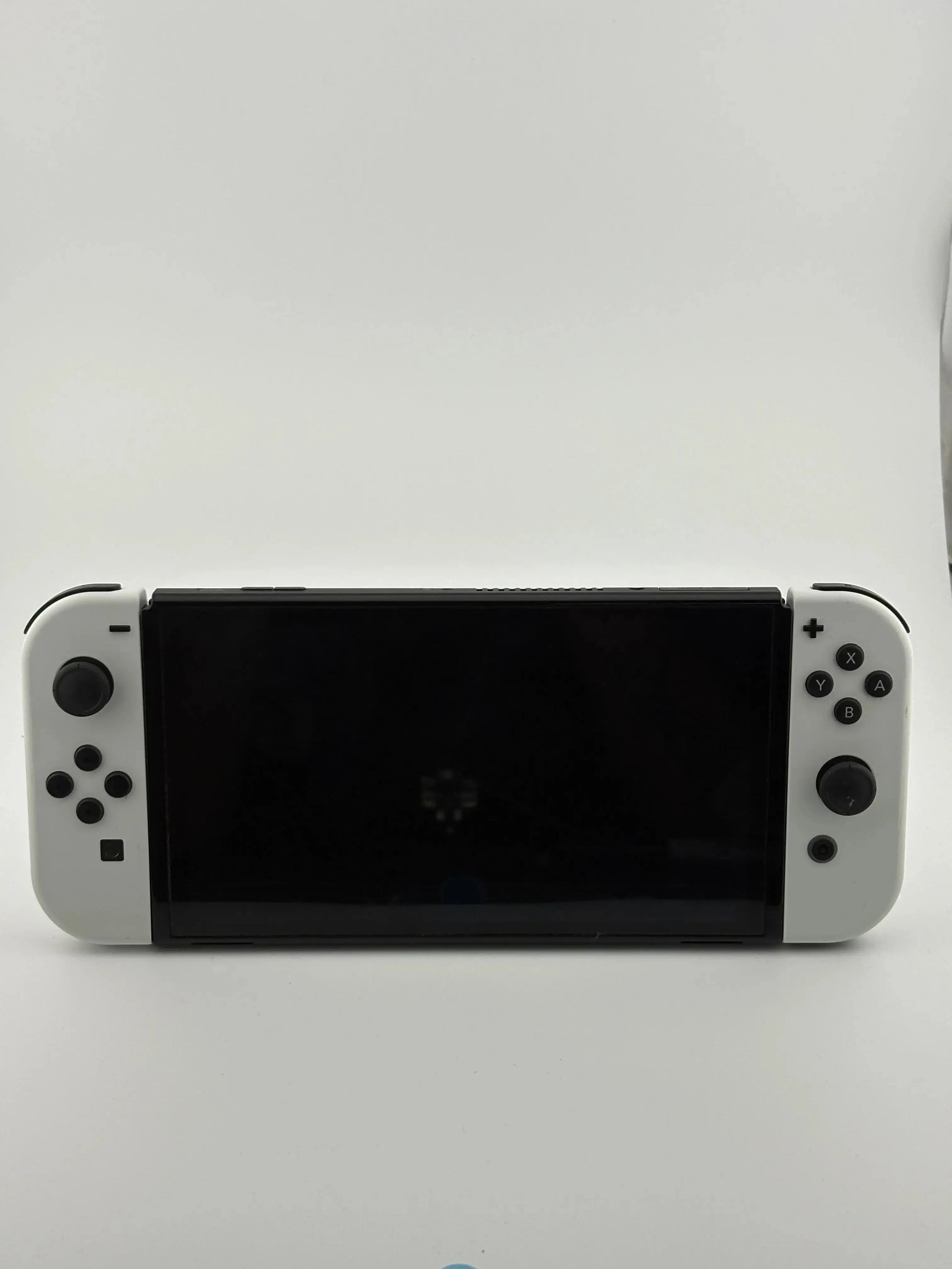 Nintendo Switch OLED MODEL Handheld Complete OOB W/ Charger, Base, 2 Games Lego Movie & Fast Furious FRENLY BRICKS - Open 7 Days