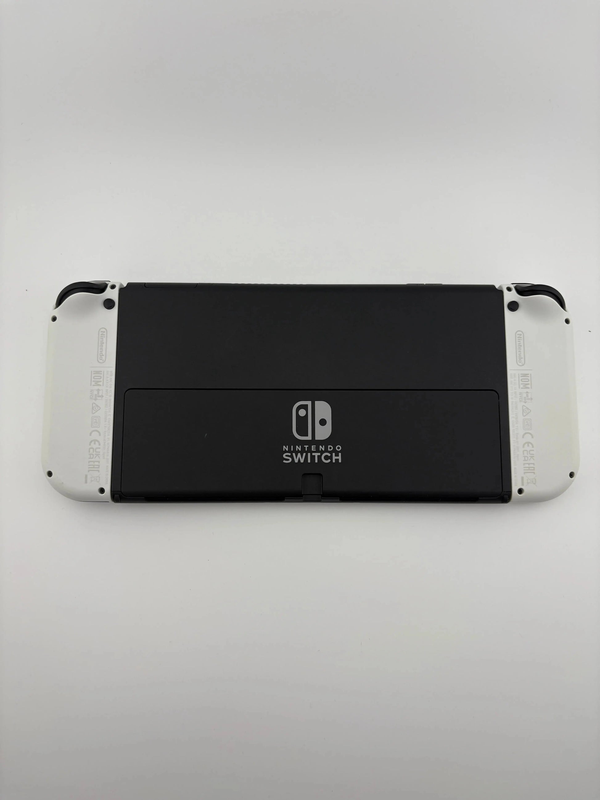 Nintendo Switch OLED MODEL Handheld Complete OOB W/ Charger, Base, 2 Games Lego Movie & Fast Furious FRENLY BRICKS - Open 7 Days